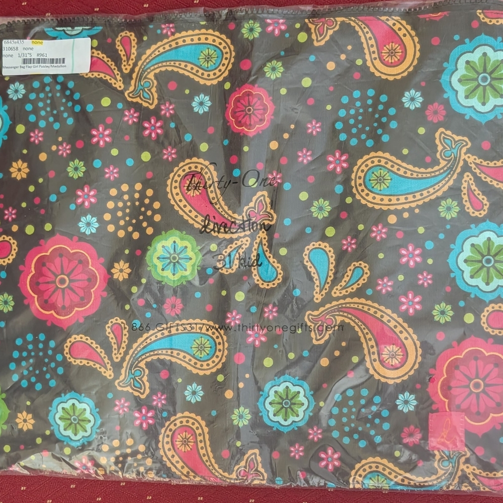 Colorful Paisley Women's Satchel